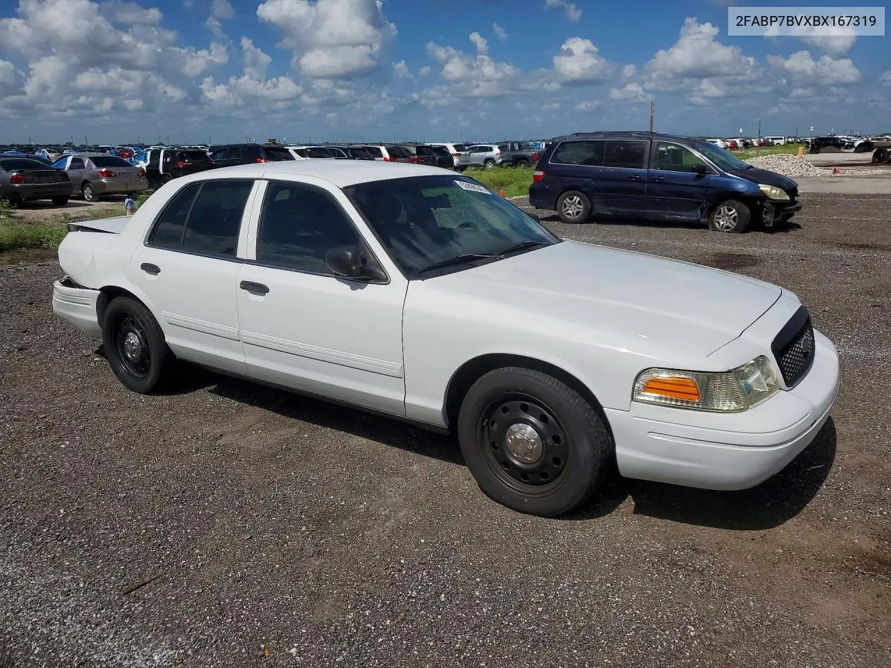 2011 Ford Crown Victoria Police Interceptor VIN: 2FABP7BVXBX167319 Lot: 53896546
