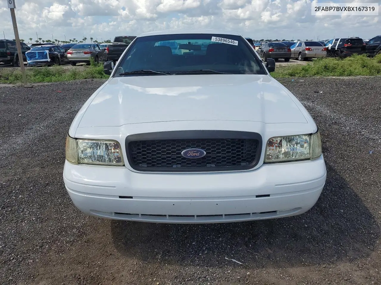 2011 Ford Crown Victoria Police Interceptor VIN: 2FABP7BVXBX167319 Lot: 53896546