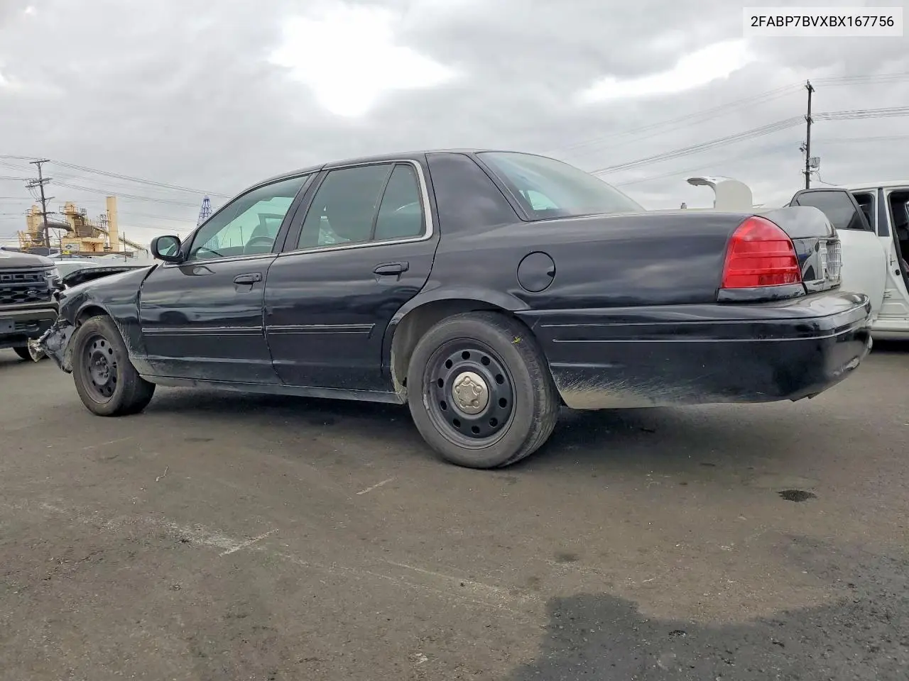 2011 Ford Crown Victoria Police Interceptor VIN: 2FABP7BVXBX167756 Lot: 54788436