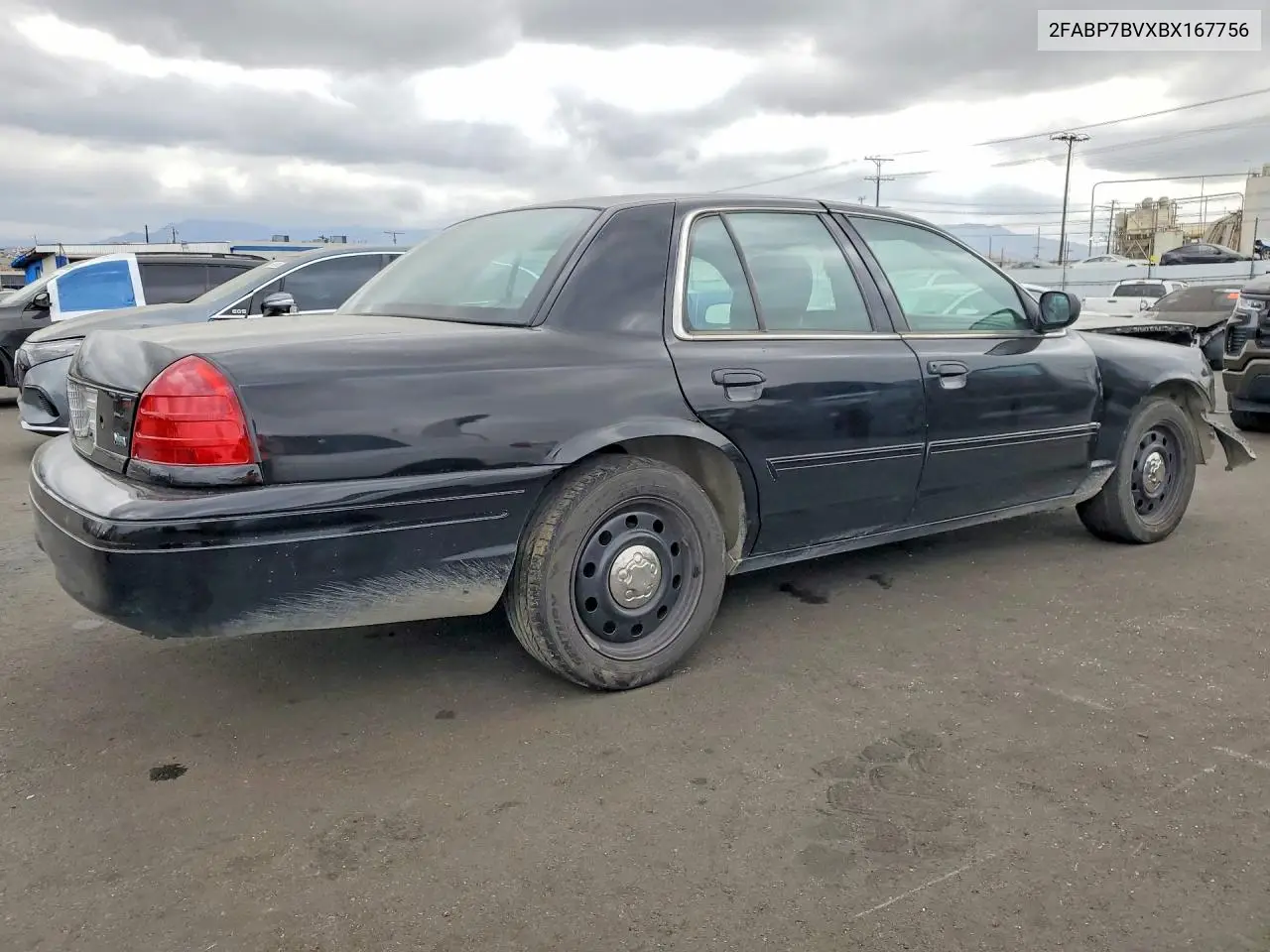2011 Ford Crown Victoria Police Interceptor VIN: 2FABP7BVXBX167756 Lot: 54788436