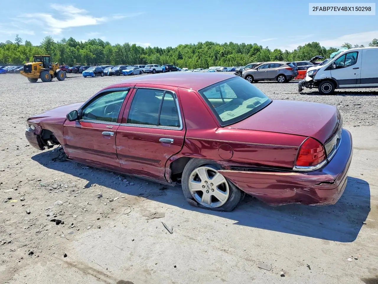 2011 Ford Crown Victoria Lx VIN: 2FABP7EV4BX150298 Lot: 56745716
