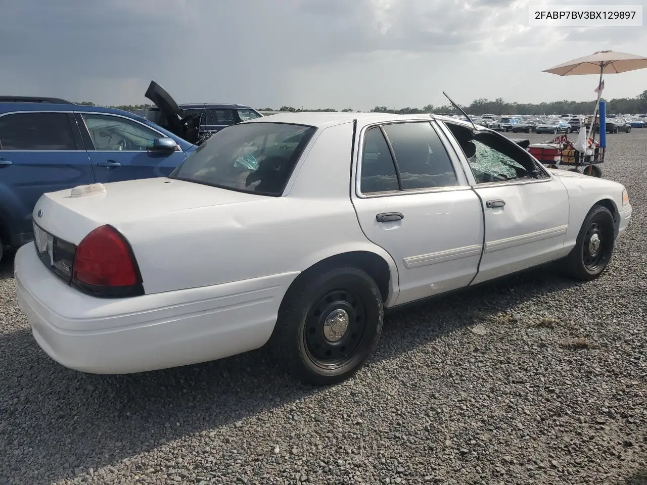 2011 Ford Crown Vic VIN: 2FABP7BV3BX129897 Lot: 56902676