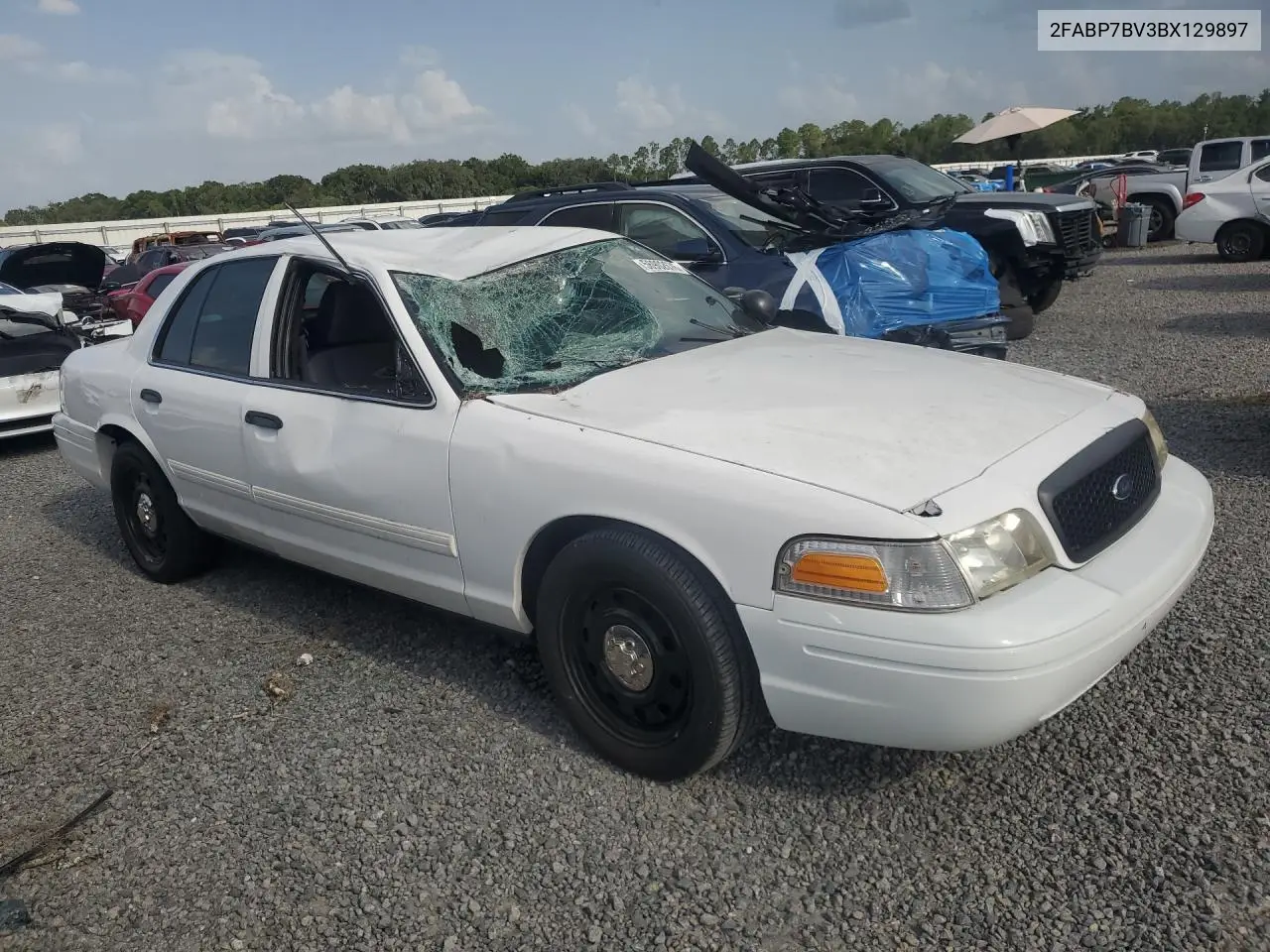 2011 Ford Crown Vic VIN: 2FABP7BV3BX129897 Lot: 56902676