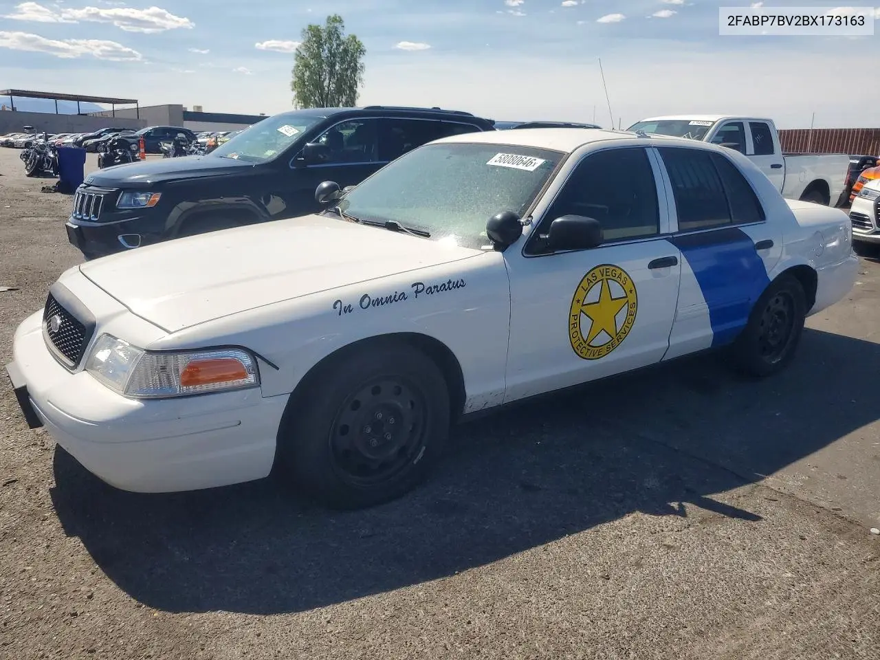 2011 Ford Crown Victoria Police Interceptor VIN: 2FABP7BV2BX173163 Lot: 58080646