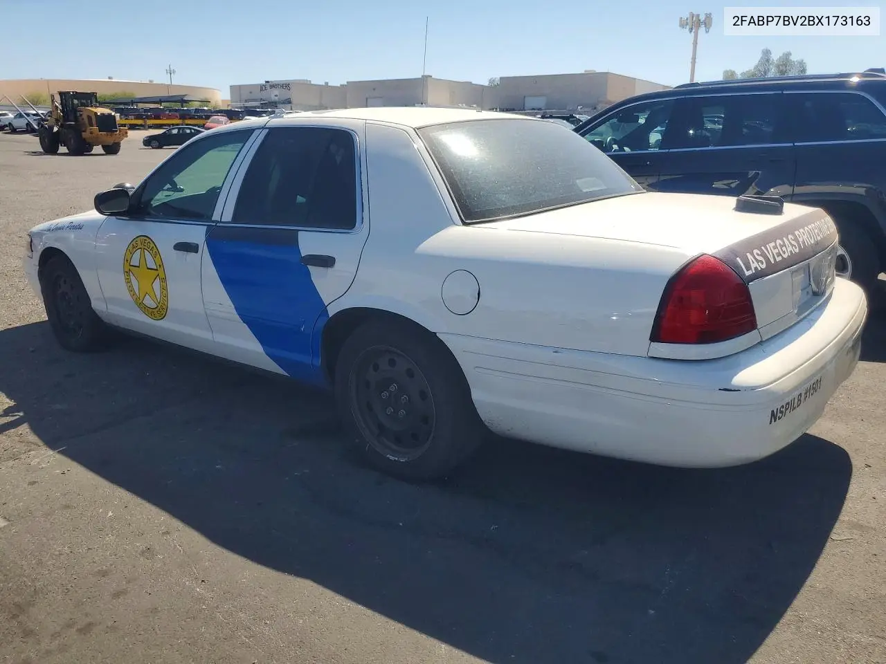 2011 Ford Crown Victoria Police Interceptor VIN: 2FABP7BV2BX173163 Lot: 58080646