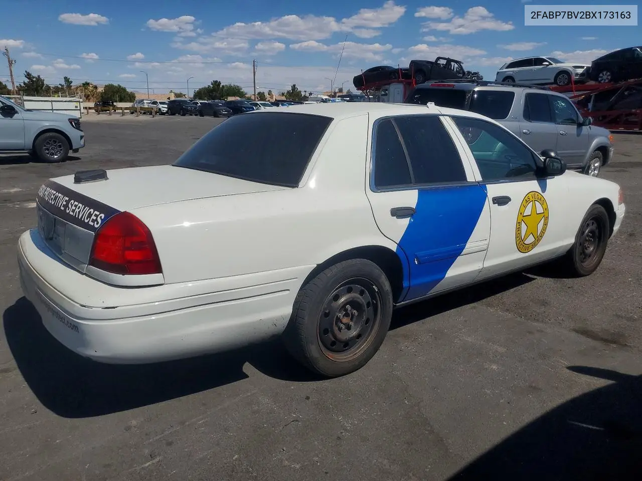 2011 Ford Crown Victoria Police Interceptor VIN: 2FABP7BV2BX173163 Lot: 58080646