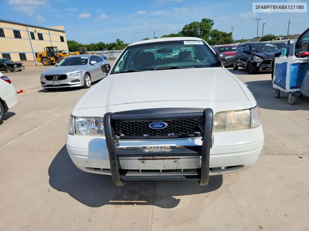 2011 Ford Crown Victoria Police Interceptor VIN: 2FABP7BV6BX121180 Lot: 58230746