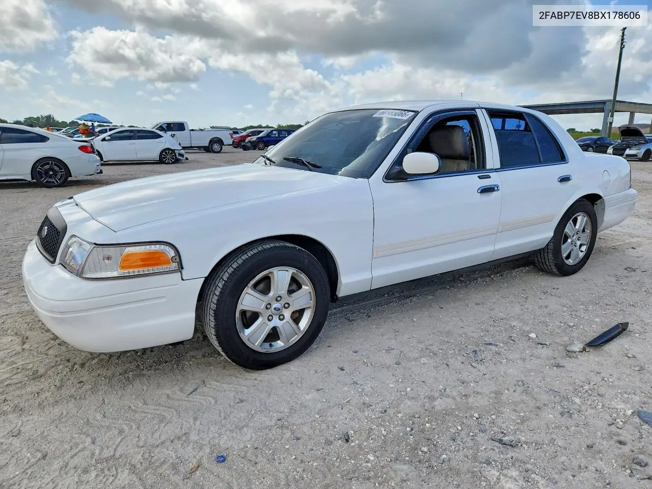2011 Ford Crown Victoria Lx VIN: 2FABP7EV8BX178606 Lot: 60165066