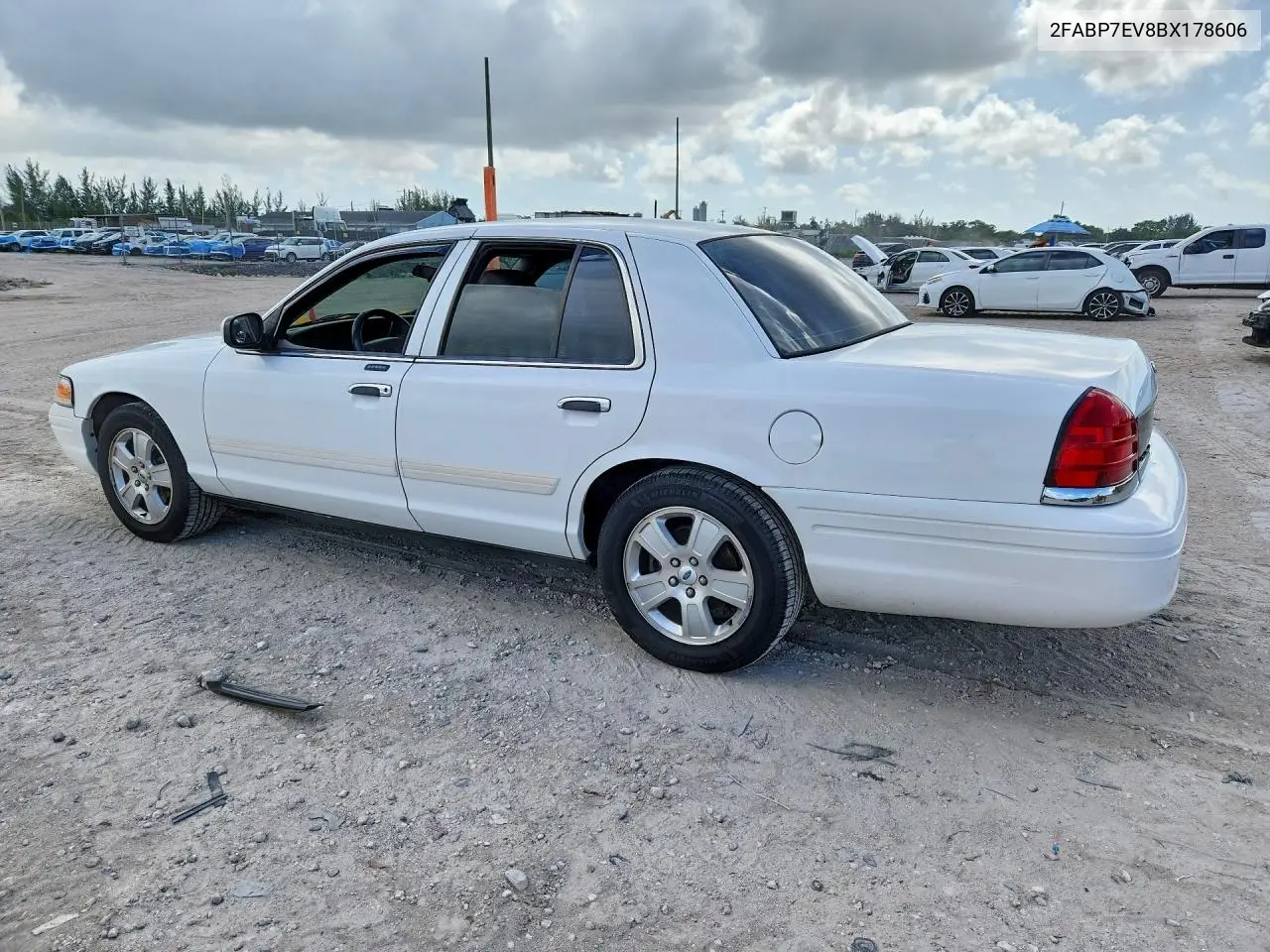 2011 Ford Crown Victoria Lx VIN: 2FABP7EV8BX178606 Lot: 60165066