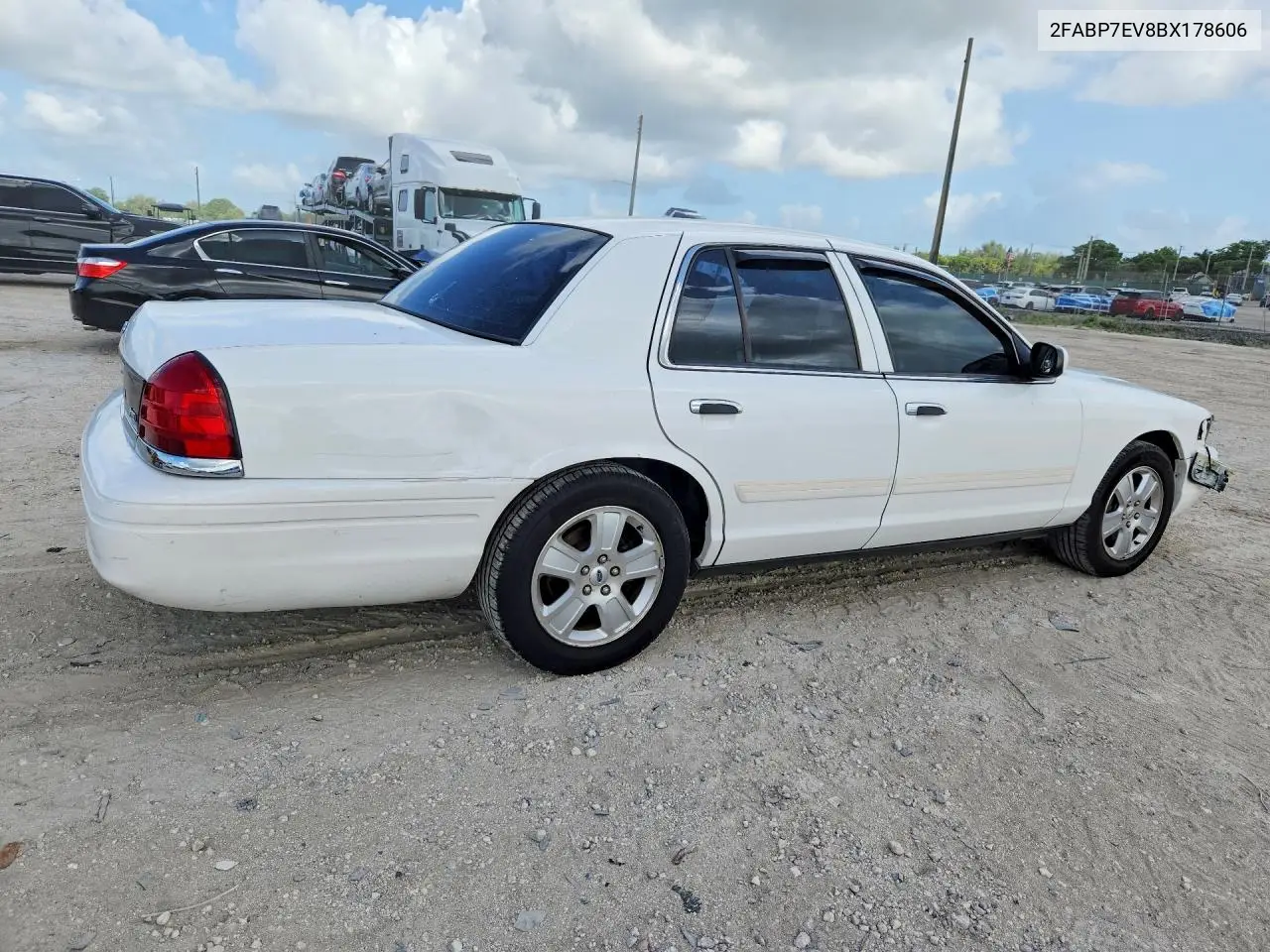 2011 Ford Crown Victoria Lx VIN: 2FABP7EV8BX178606 Lot: 60165066