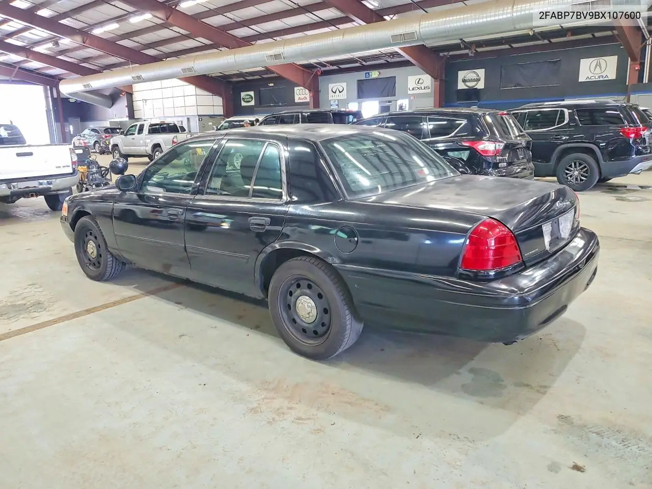 2011 Ford Crown Victoria Police Interceptor VIN: 2FABP7BV9BX107600 Lot: 60557006