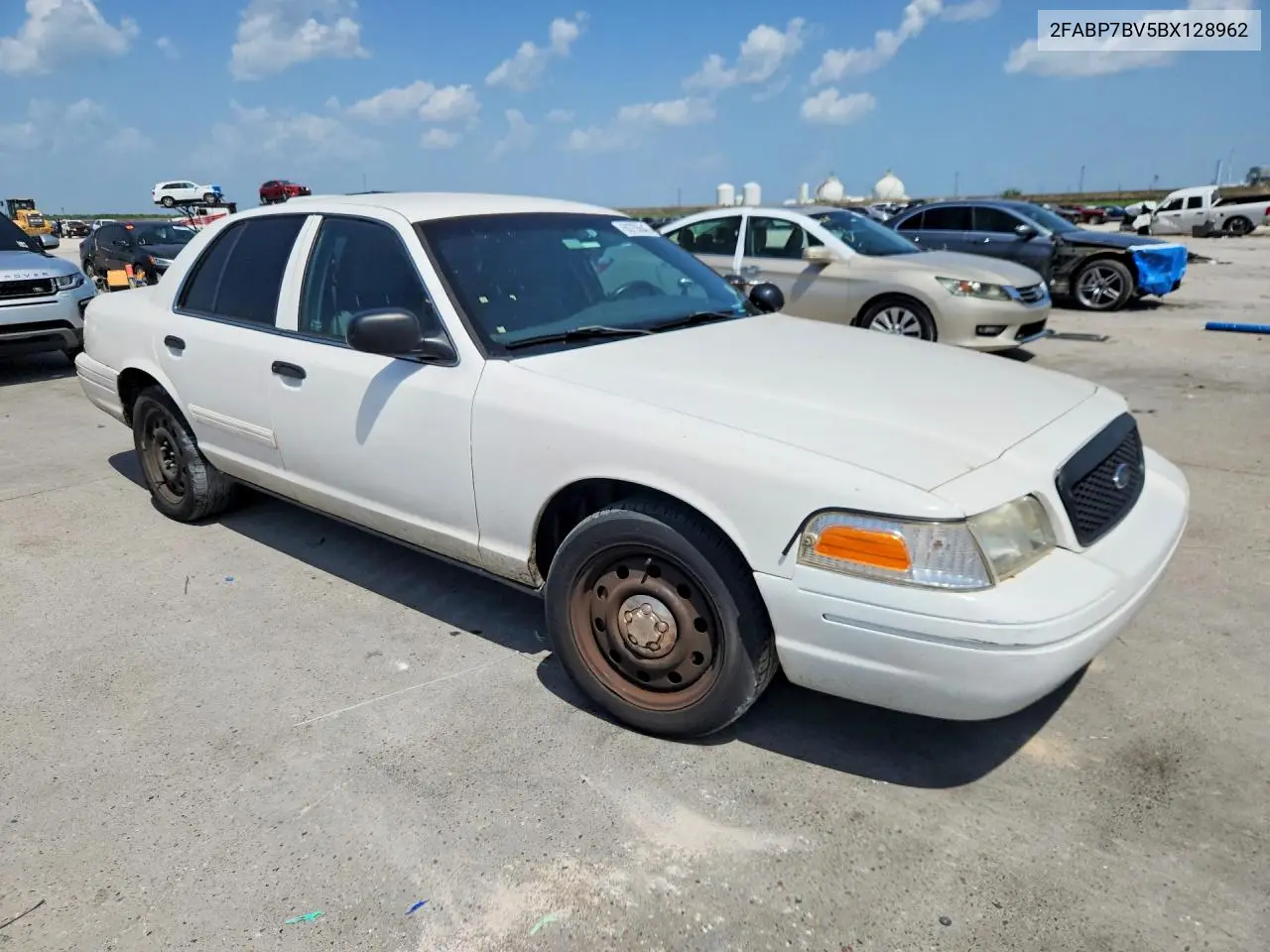 2011 Ford Crown Victoria Police Interceptor VIN: 2FABP7BV5BX128962 Lot: 60755646