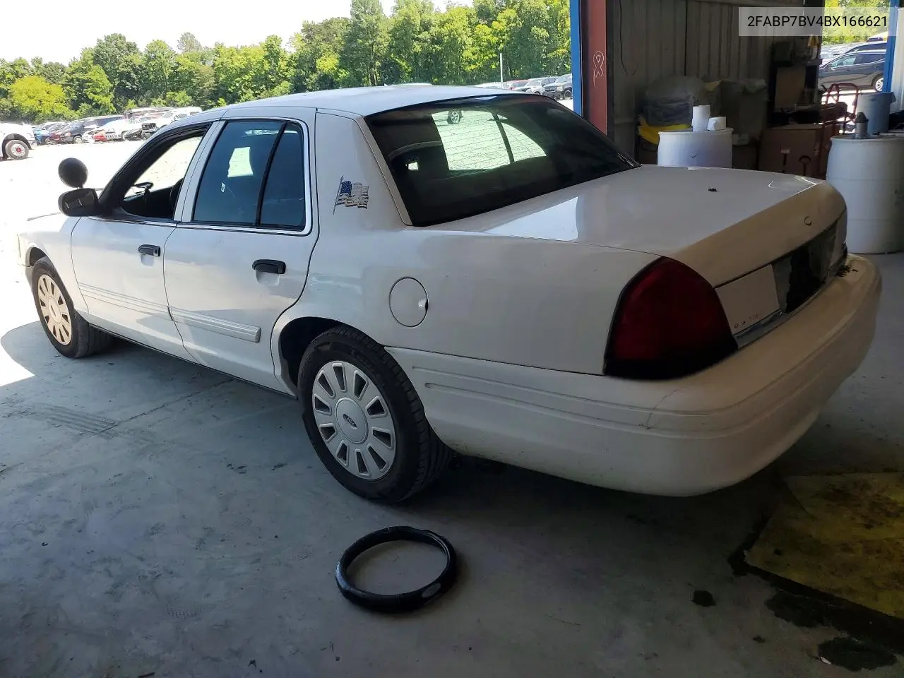 2011 Ford Crown Victoria Police Interceptor VIN: 2FABP7BV4BX166621 Lot: 61623216