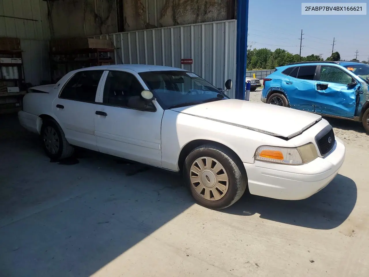 2011 Ford Crown Victoria Police Interceptor VIN: 2FABP7BV4BX166621 Lot: 61623216