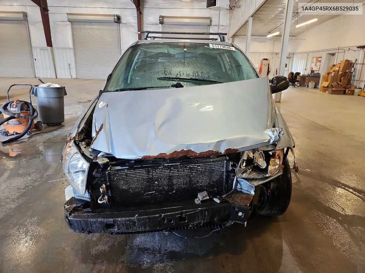 2011 Ford Crown Victoria Police Interceptor VIN: 1A4GP45RX6B529035 Lot: 61779636
