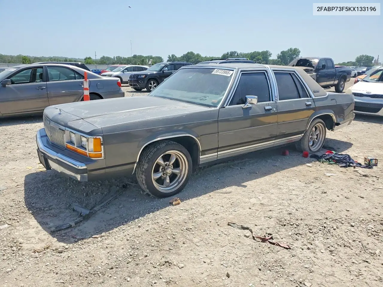 2020 Ford Crown Victoria VIN: 2FABP73F5KX133196 Lot: 58723966