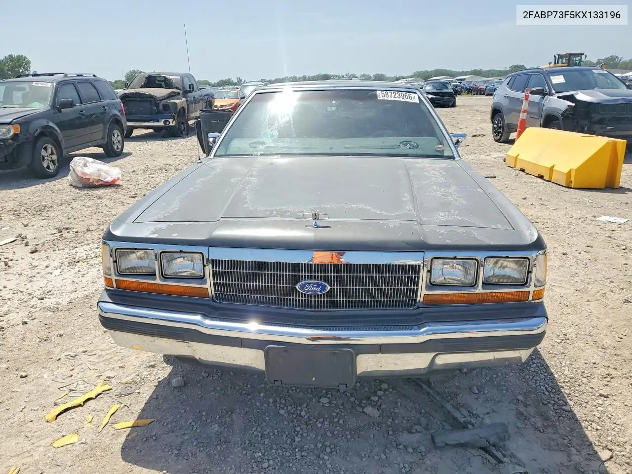 2020 Ford Crown Victoria VIN: 2FABP73F5KX133196 Lot: 58723966