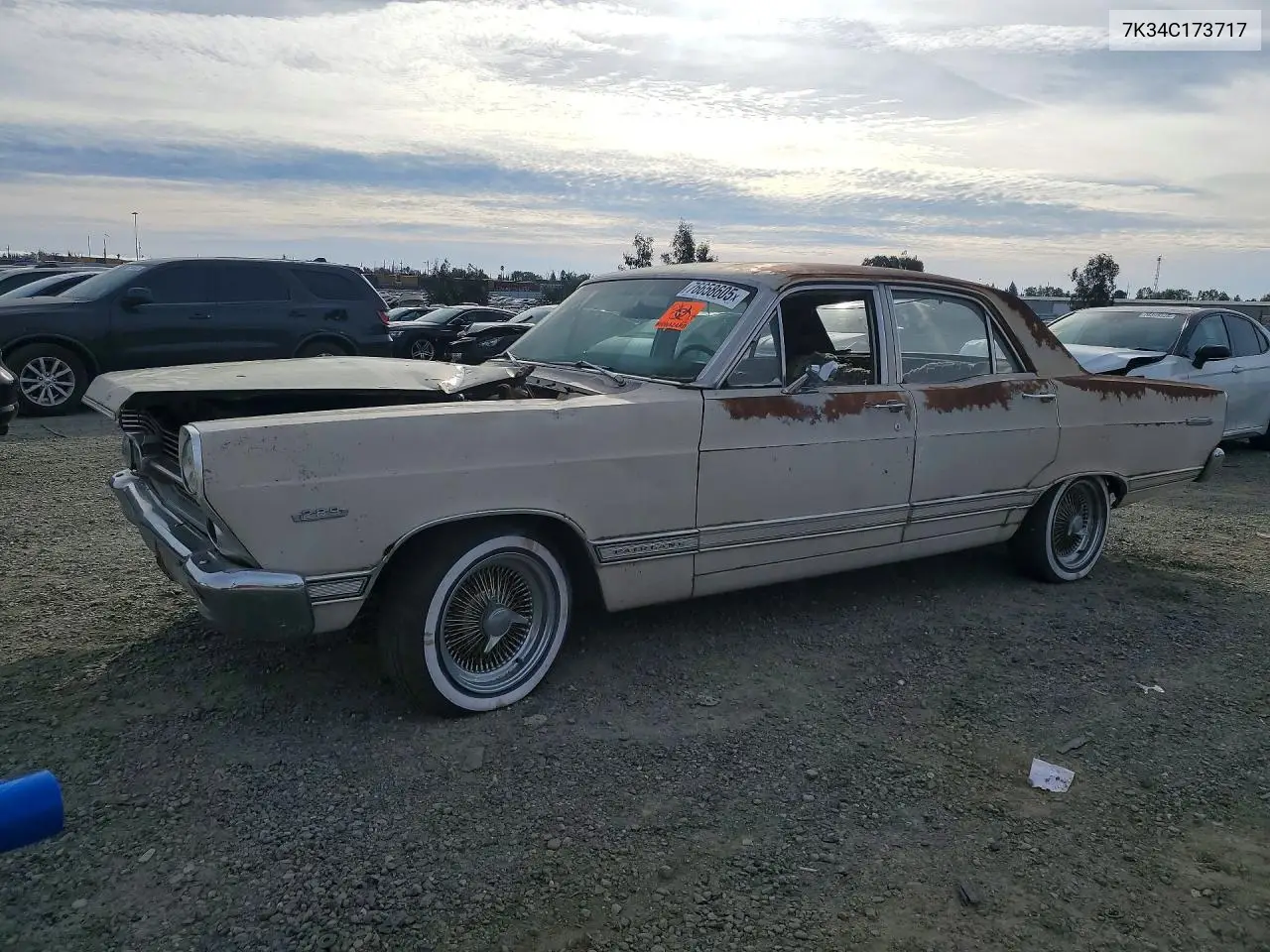 1968 Ford Custom VIN: 7K34C173717 Lot: 76658605
