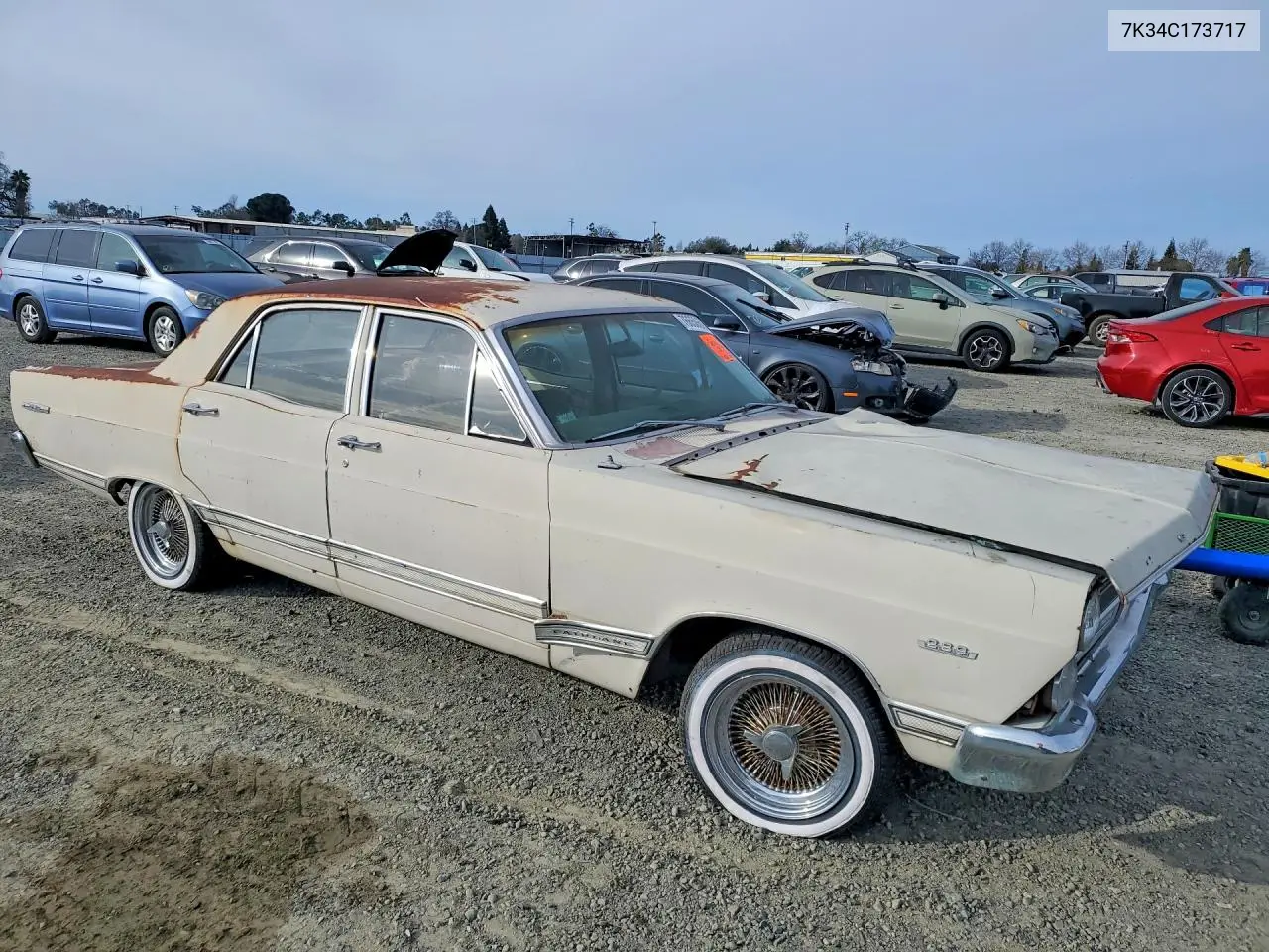 1968 Ford Custom VIN: 7K34C173717 Lot: 76658605
