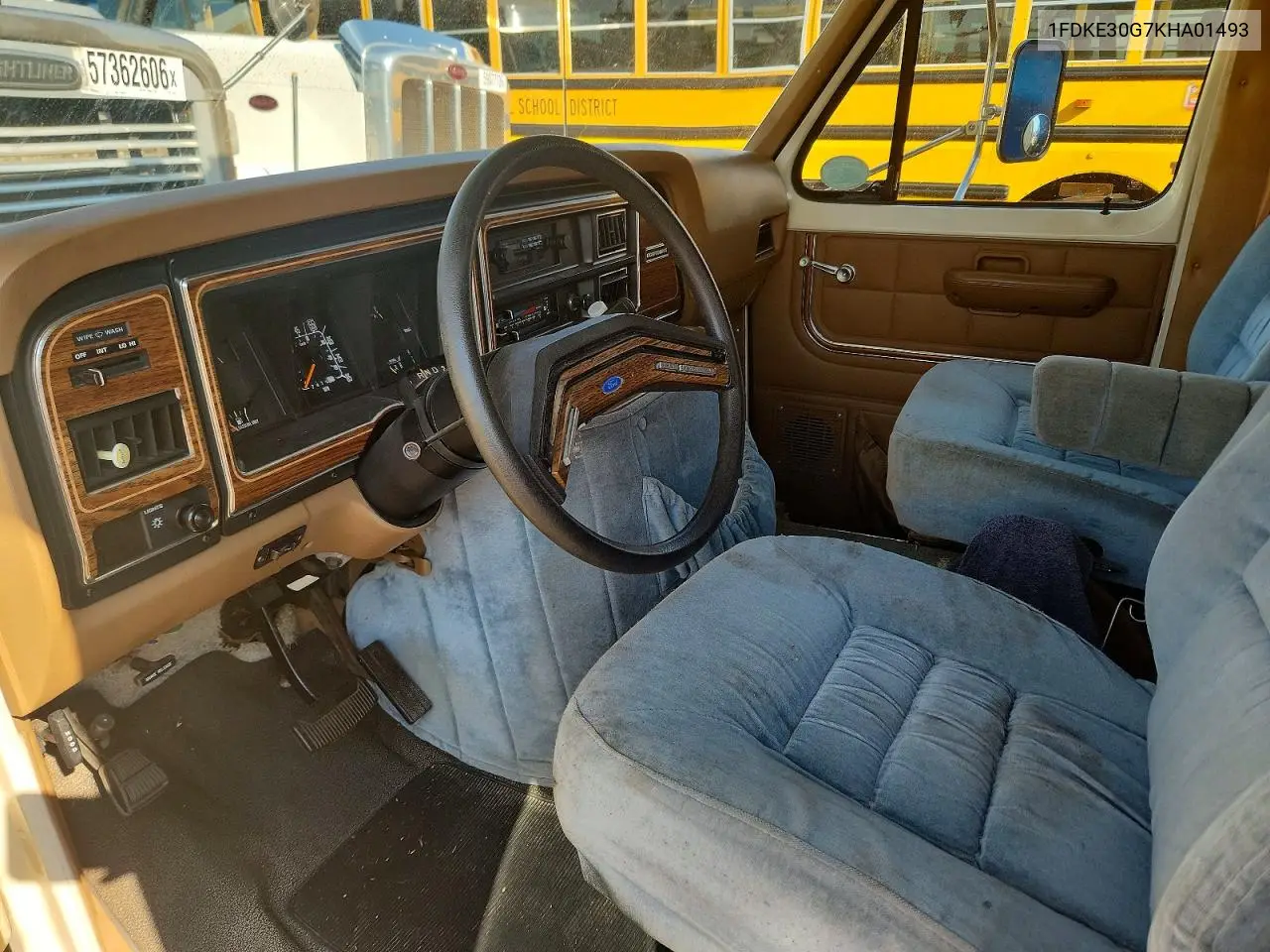 1989 Ford Itasca Rv VIN: 1FDKE30G7KHA01493 Lot: 59351956