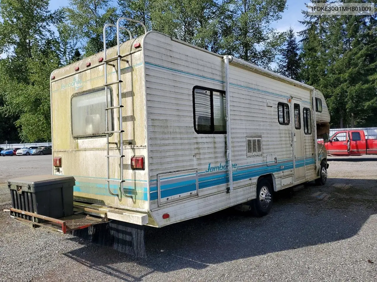 1991 Jamboree Rv VIN: 1FDKE30G1MHB01009 Lot: 51529866