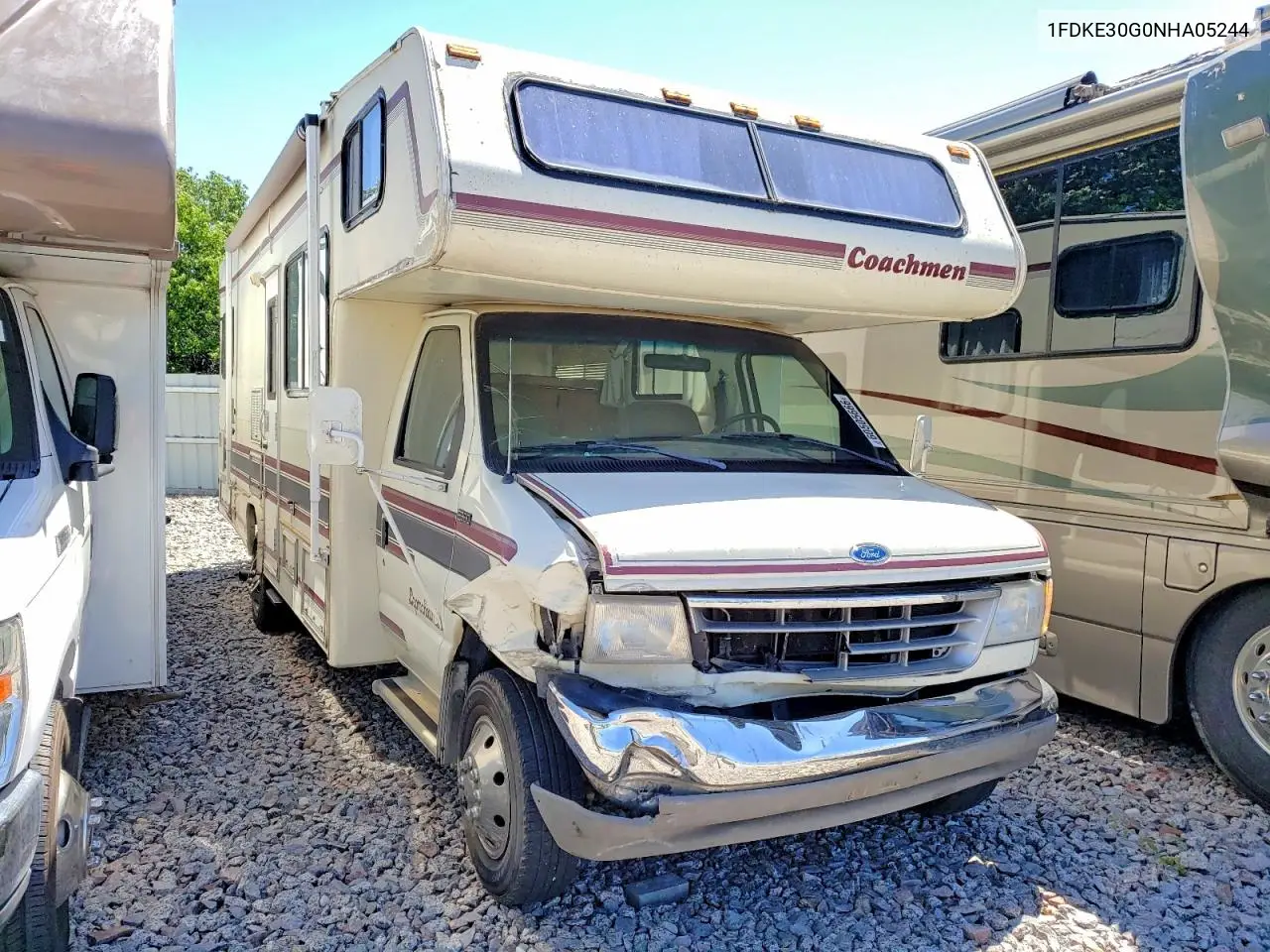 1992 Ford Coachmen Rv VIN: 1FDKE30G0NHA05244 Lot: 60505666
