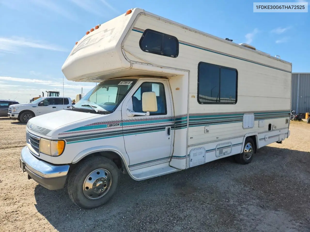 1996 Ford Econoline E350 Cutaway Van VIN: 1FDKE30G6THA72525 Lot: 60709976