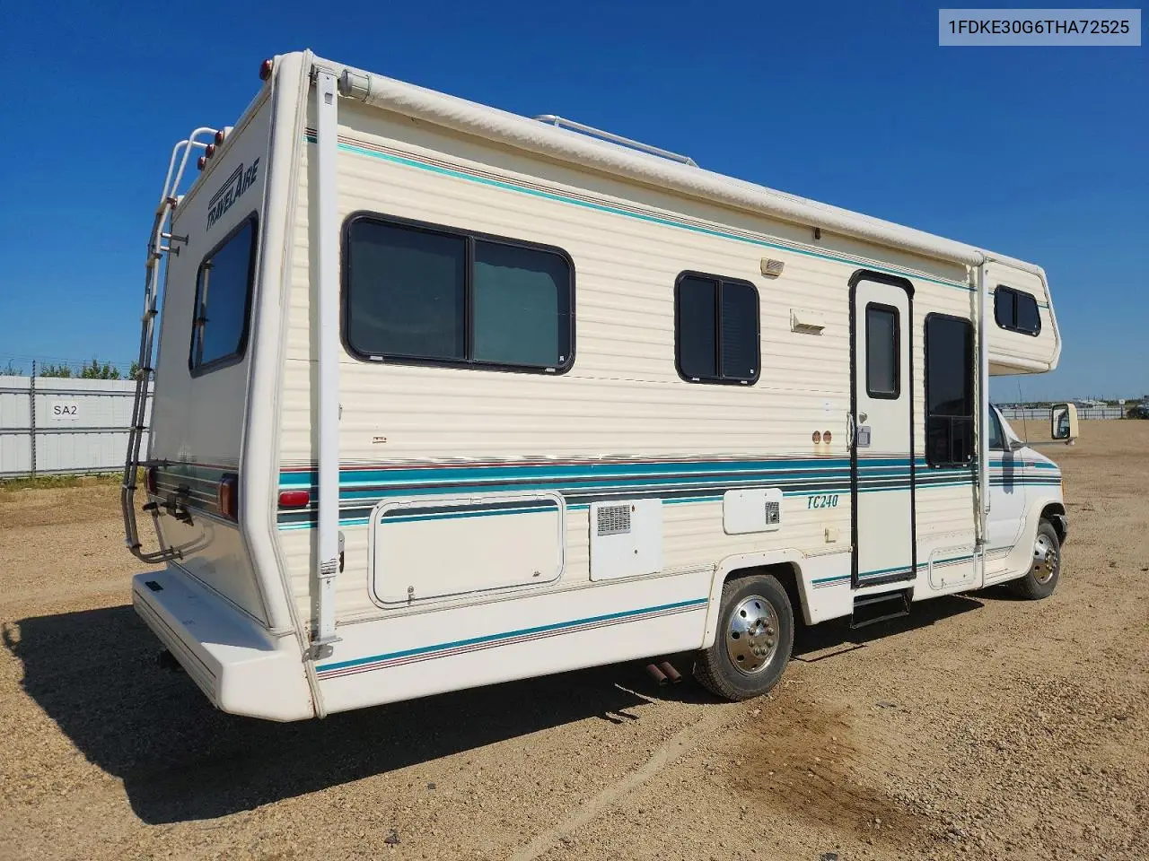 1996 Ford Econoline E350 Cutaway Van VIN: 1FDKE30G6THA72525 Lot: 60709976