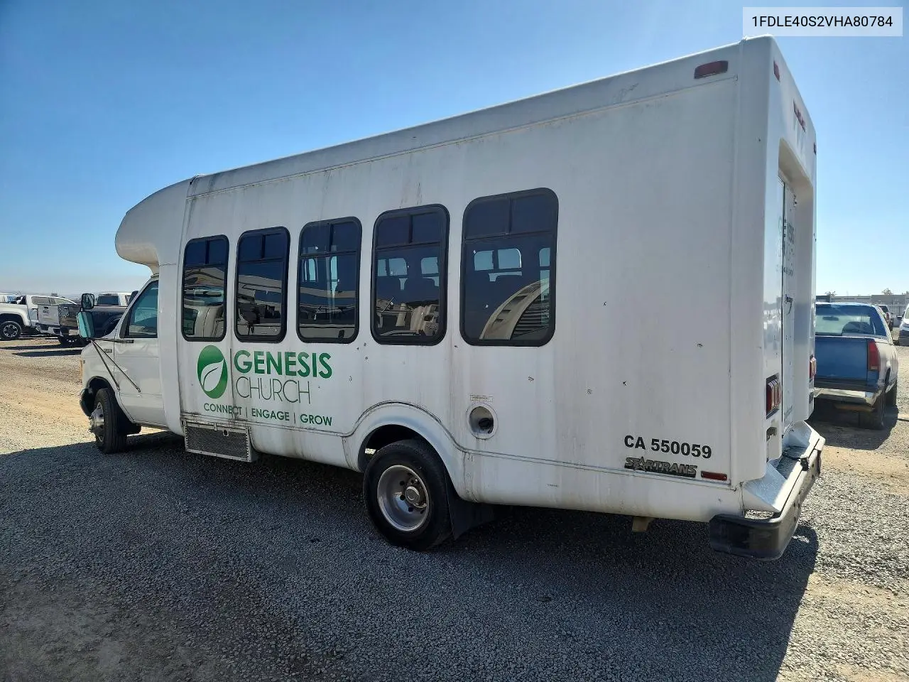 1997 Ford Econoline E450 Super Duty Cutaway Van Rv VIN: 1FDLE40S2VHA80784 Lot: 60605486