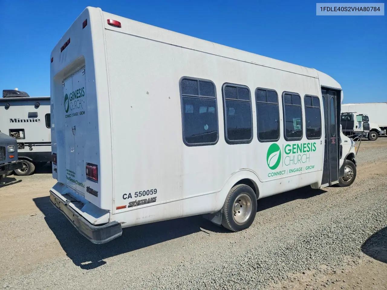 1997 Ford Econoline E450 Super Duty Cutaway Van Rv VIN: 1FDLE40S2VHA80784 Lot: 60605486
