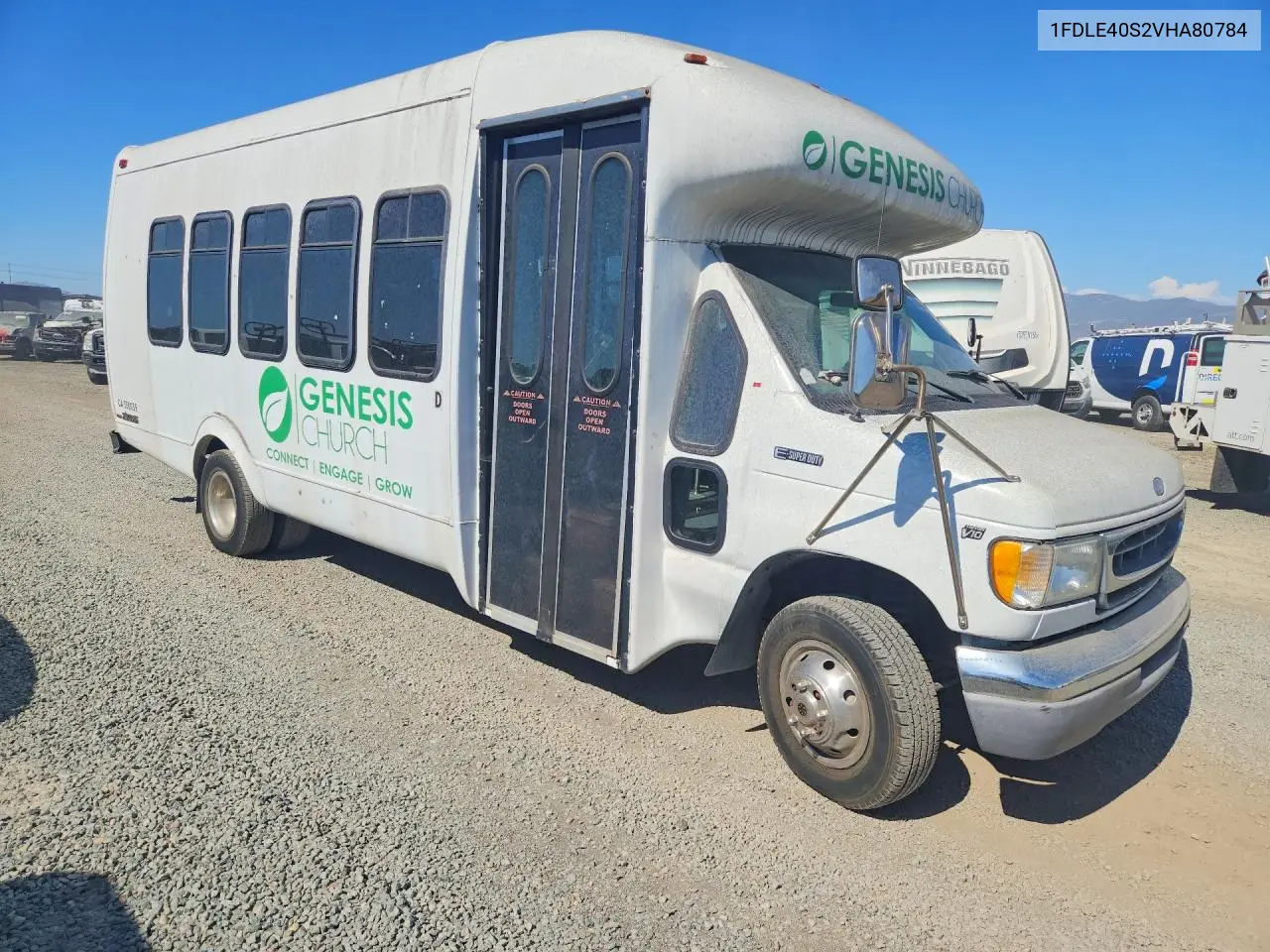 1997 Ford Econoline E450 Super Duty Cutaway Van Rv VIN: 1FDLE40S2VHA80784 Lot: 60605486