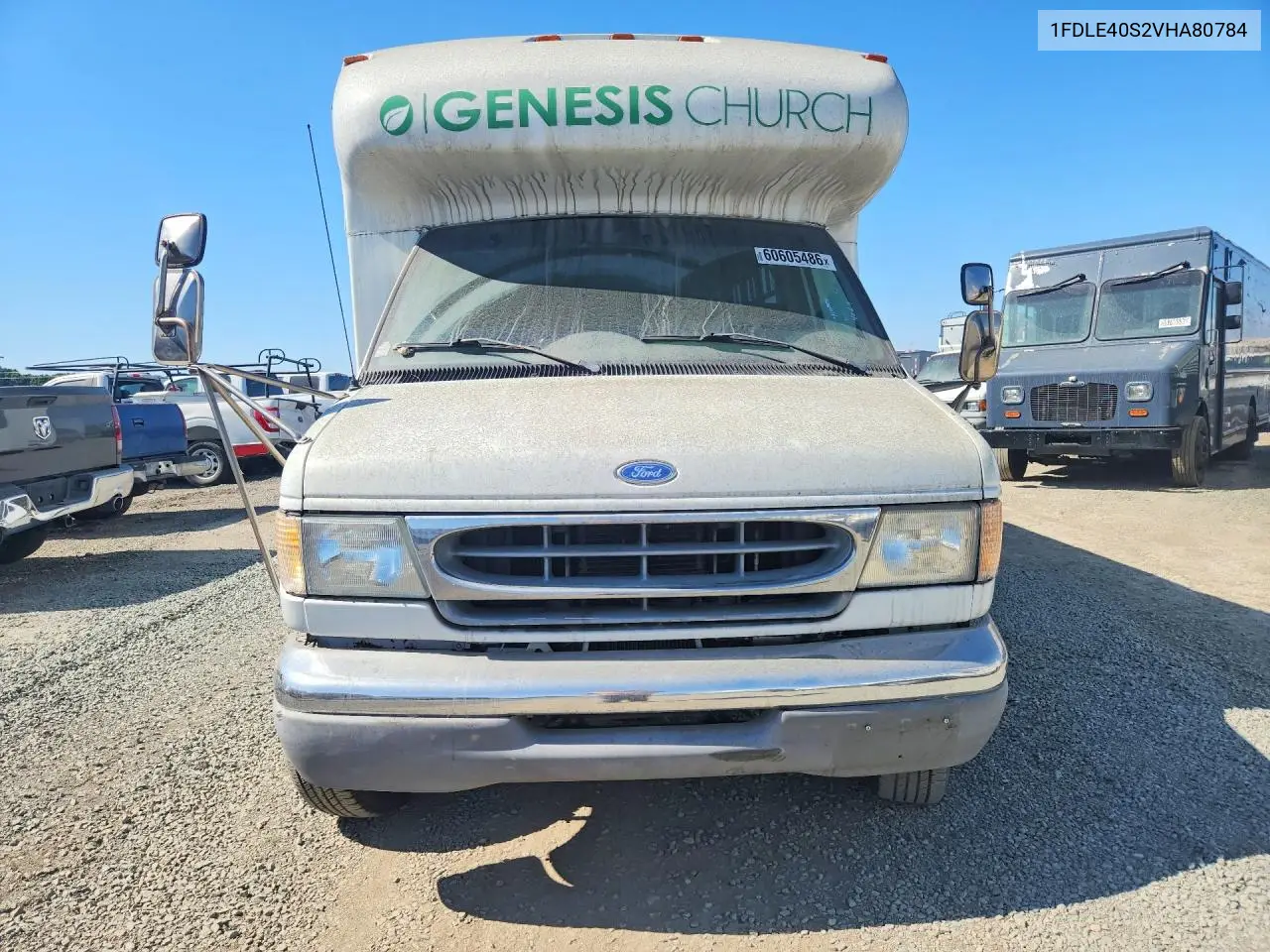 1997 Ford Econoline E450 Super Duty Cutaway Van Rv VIN: 1FDLE40S2VHA80784 Lot: 60605486