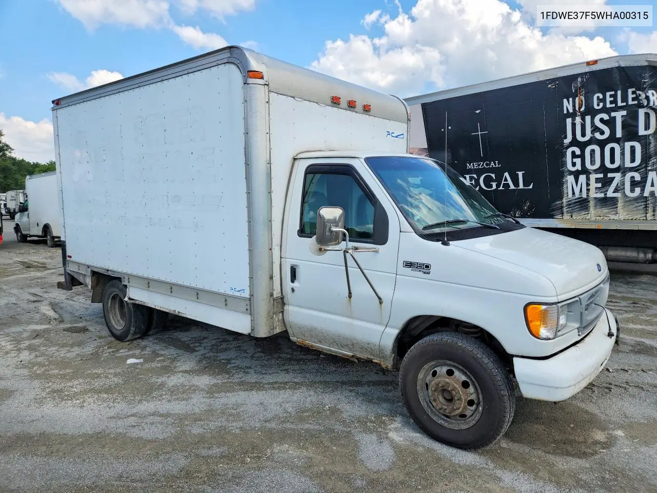 1998 Ford E350 Box Truck VIN: 1FDWE37F5WHA00315 Lot: 60851826