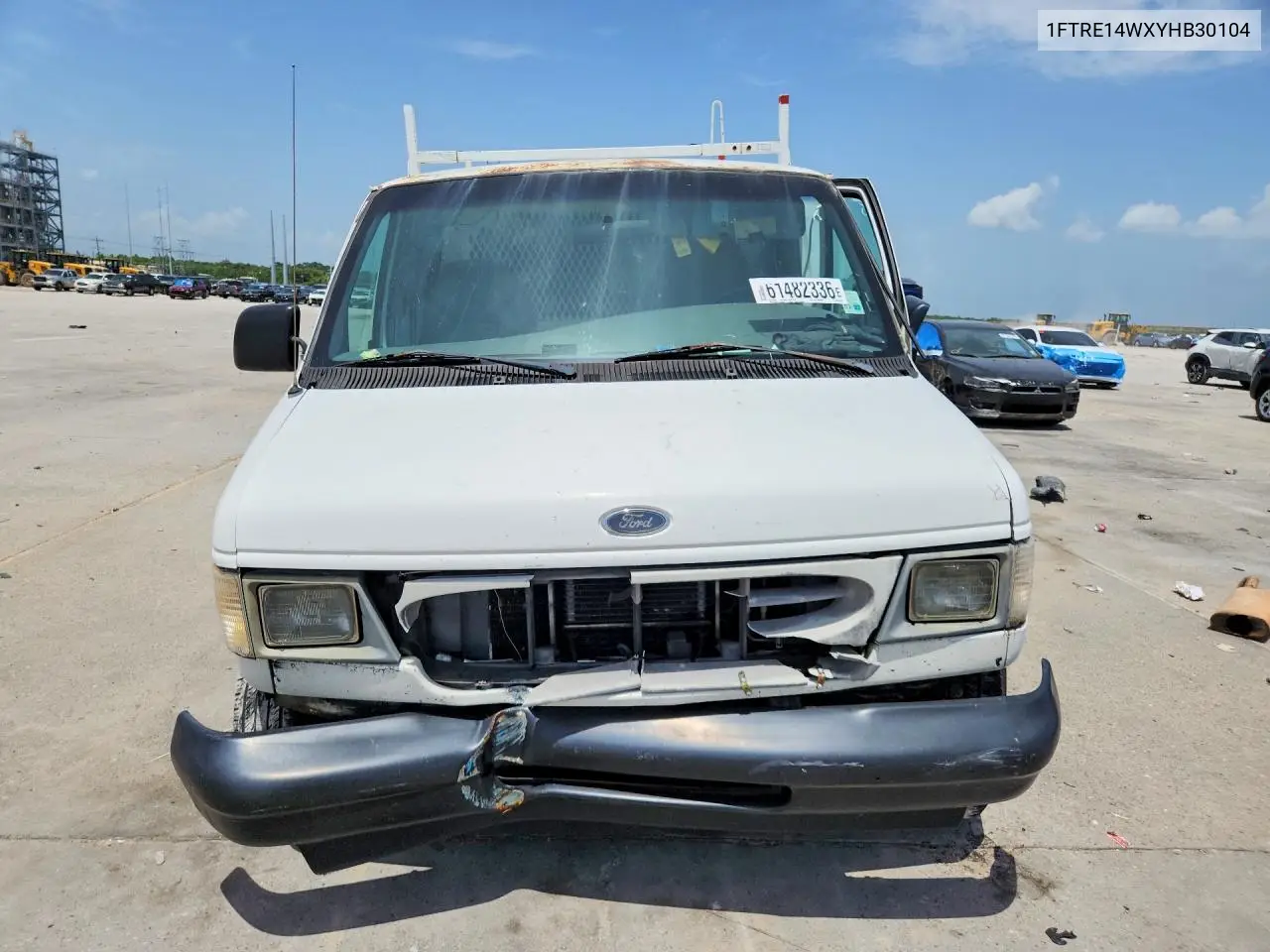 2000 Ford Econoline E150 Van VIN: 1FTRE14WXYHB30104 Lot: 61482336