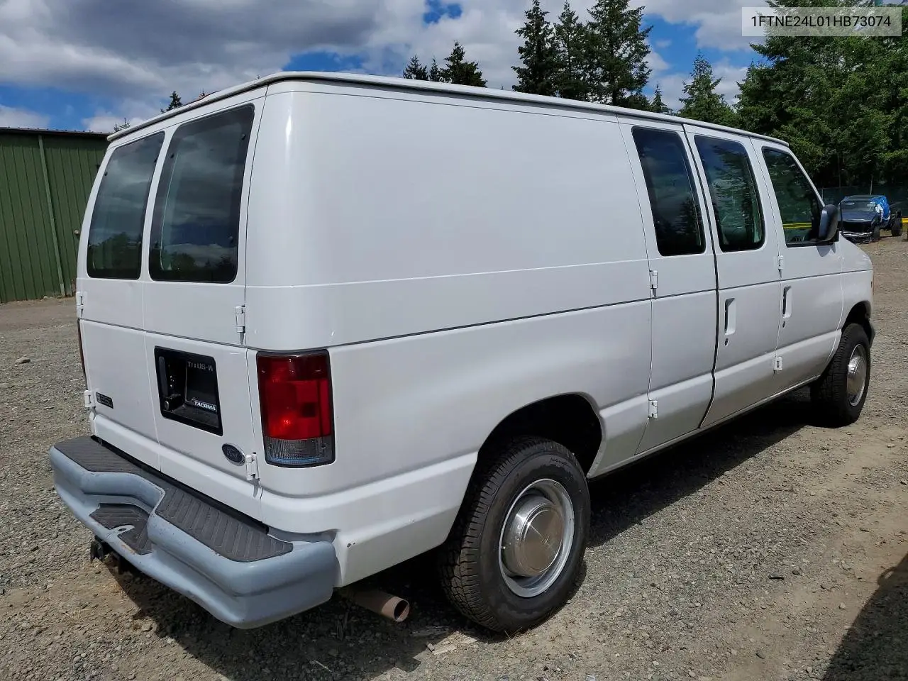 2001 Ford Econoline E250 Van VIN: 1FTNE24L01HB73074 Lot: 60295696