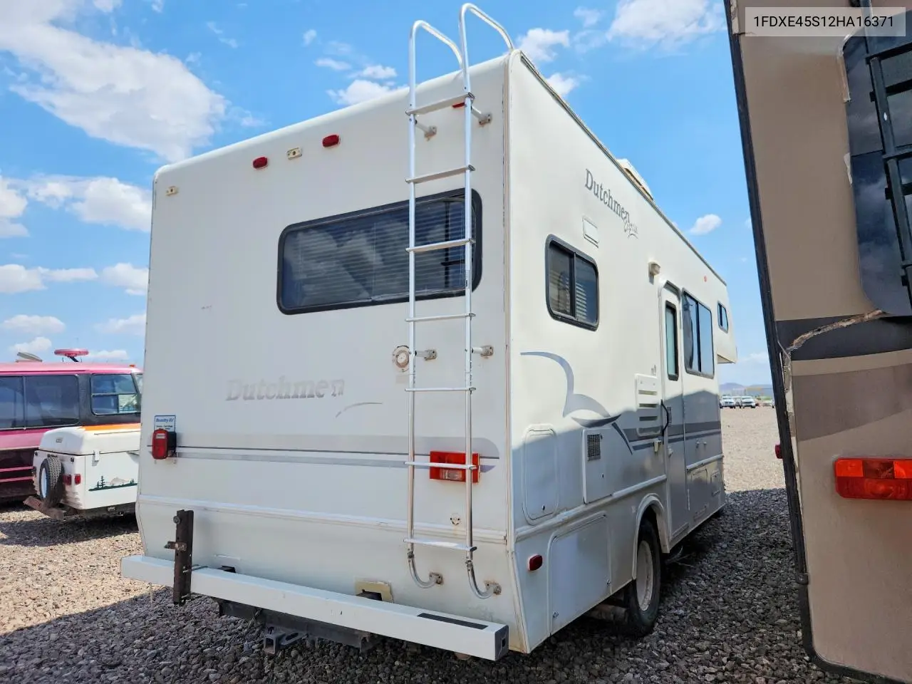 2002 Ford Econoline E450 Super Duty Cutaway Van VIN: 1FDXE45S12HA16371 Lot: 60527366