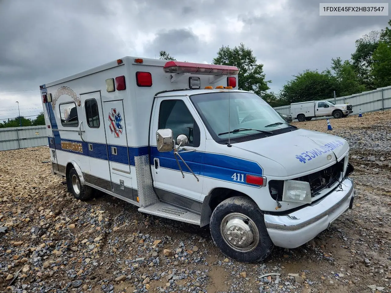 2002 Ford Econoline - Ambulance VIN: 1FDXE45FX2HB37547 Lot: 61308426