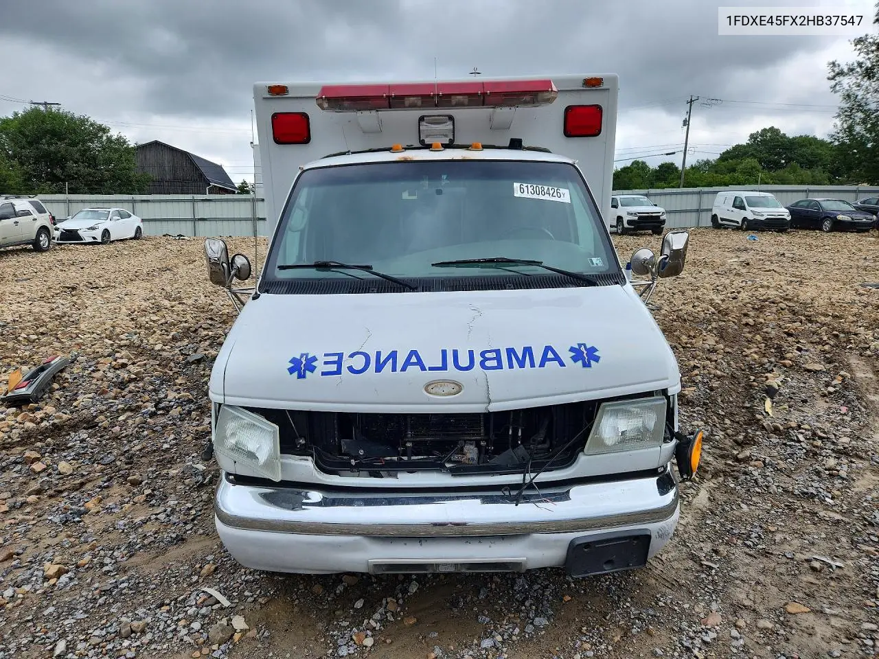 2002 Ford Econoline - Ambulance VIN: 1FDXE45FX2HB37547 Lot: 61308426