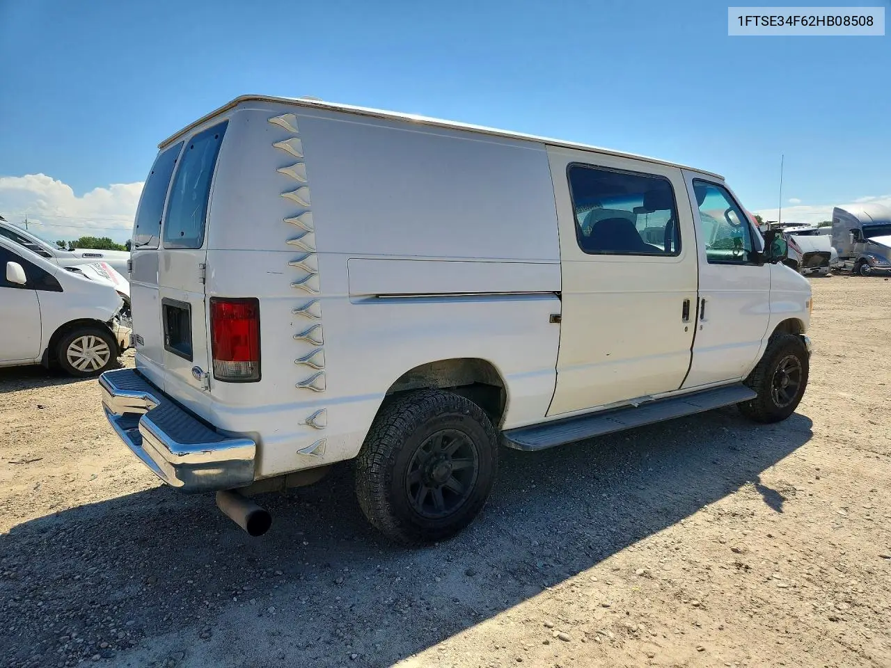 2002 Ford Econoline E350 Super Duty Van VIN: 1FTSE34F62HB08508 Lot: 61400976