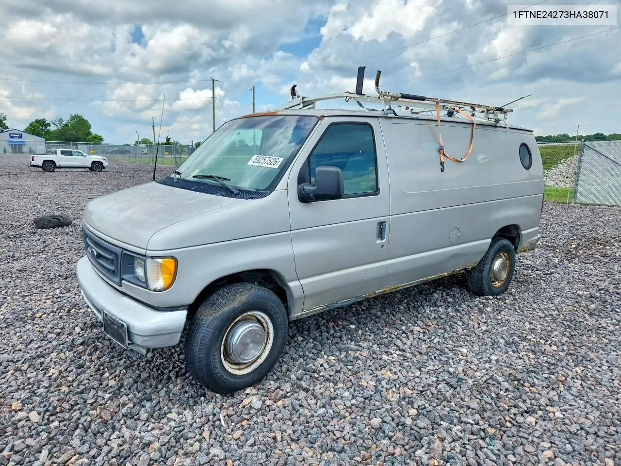 2003 Ford Econoline E250 Van VIN: 1FTNE24273HA38071 Lot: 59257526