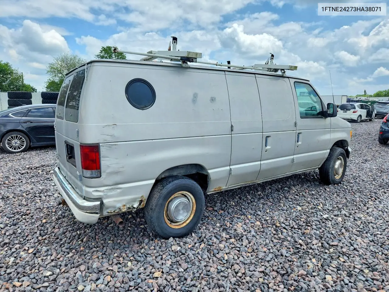2003 Ford Econoline E250 Van VIN: 1FTNE24273HA38071 Lot: 59257526