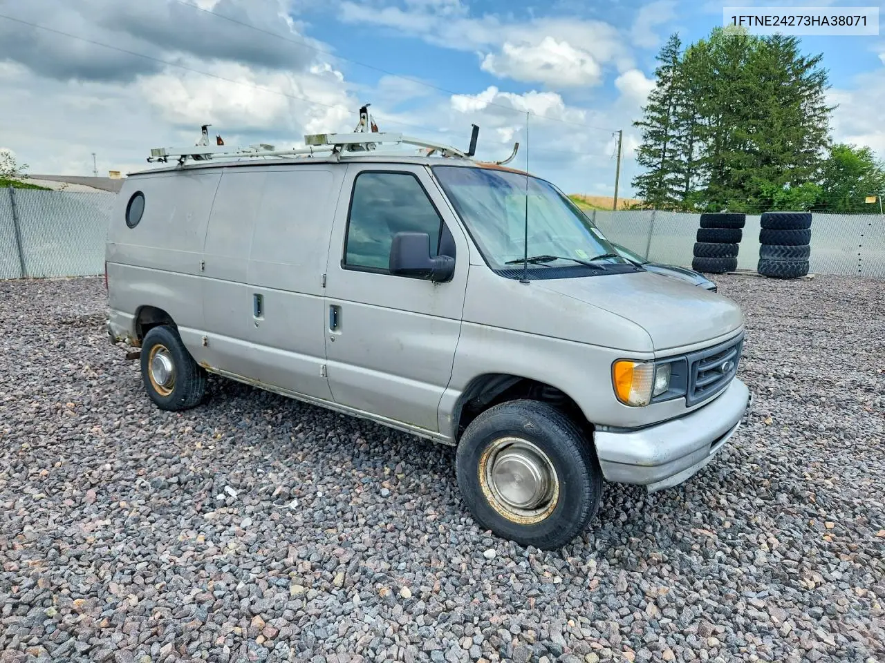 2003 Ford Econoline E250 Van VIN: 1FTNE24273HA38071 Lot: 59257526
