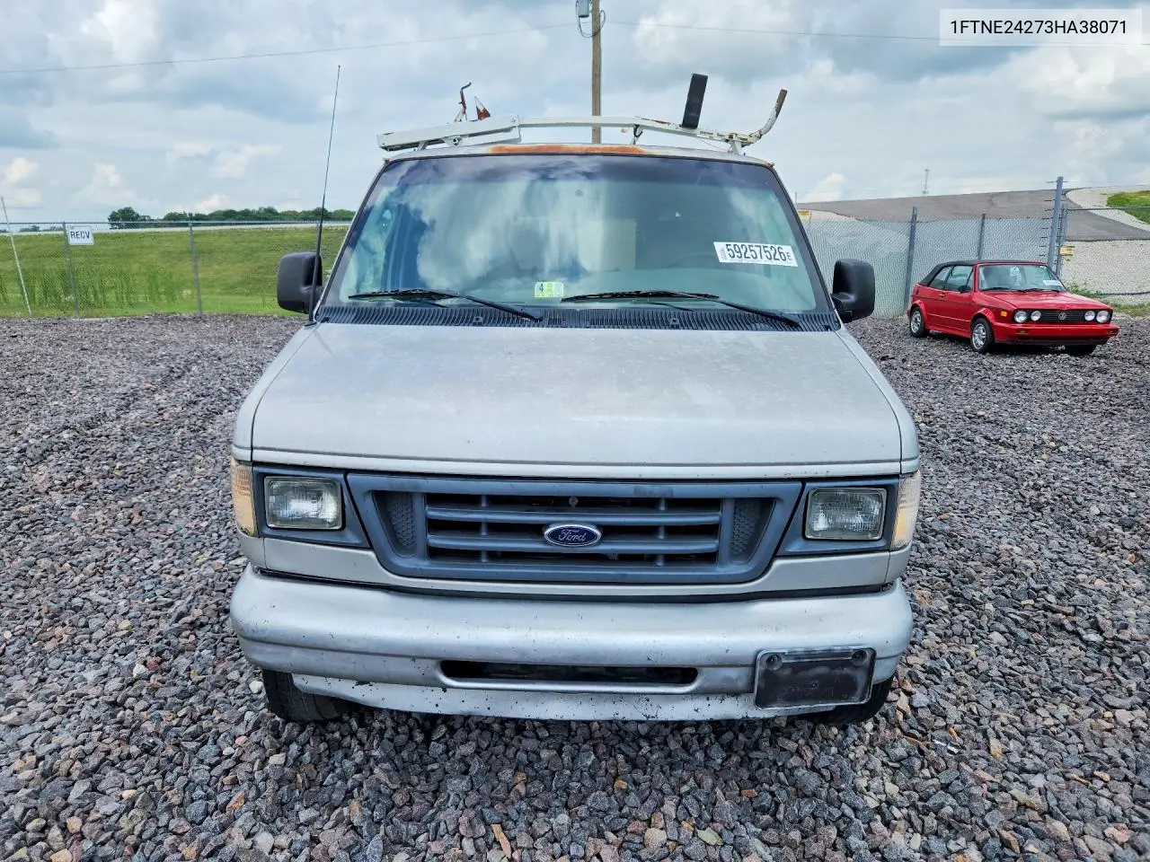 2003 Ford Econoline E250 Van VIN: 1FTNE24273HA38071 Lot: 59257526