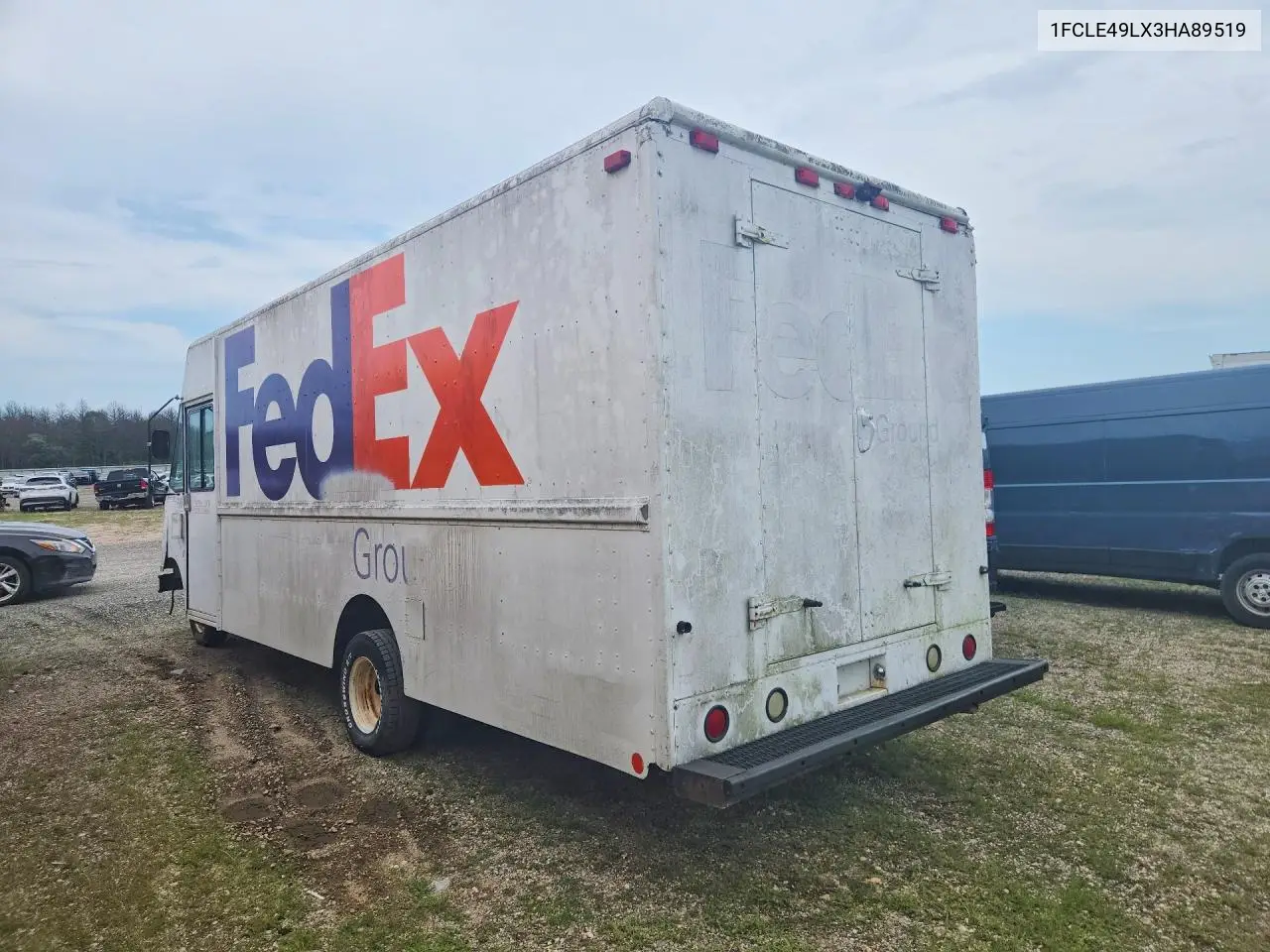 2003 Ford E450 Delivery Truck VIN: 1FCLE49LX3HA89519 Lot: 59818596