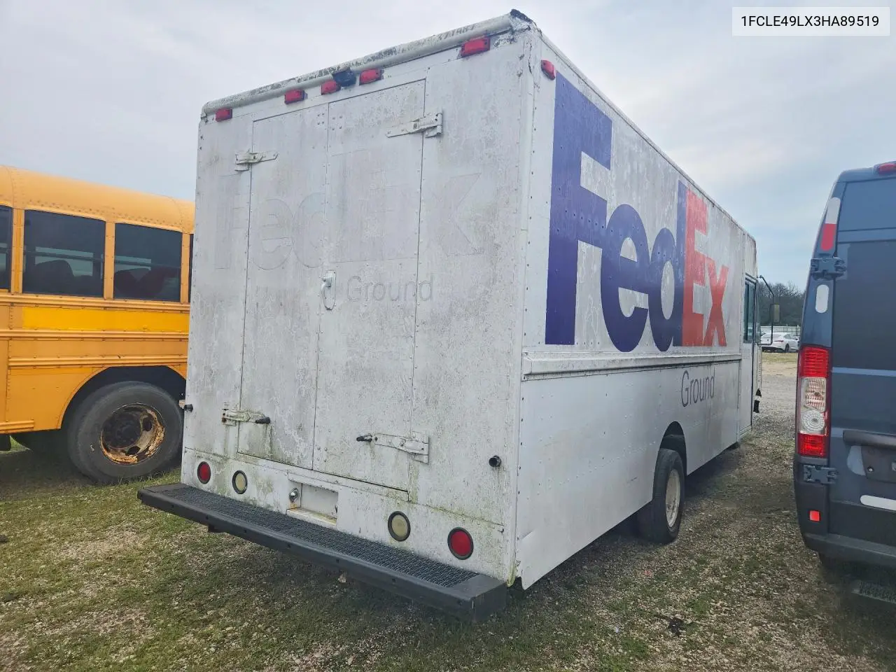 2003 Ford E450 Delivery Truck VIN: 1FCLE49LX3HA89519 Lot: 59818596