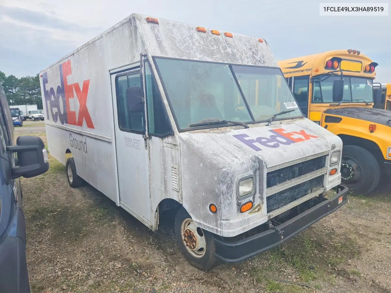 2003 Ford E450 Delivery Truck VIN: 1FCLE49LX3HA89519 Lot: 59818596