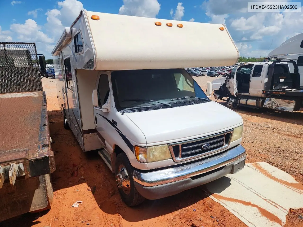 2003 Ford Econoline E450 Super Duty Cutaway Van VIN: 1FDXE45S23HA02500 Lot: 60303306