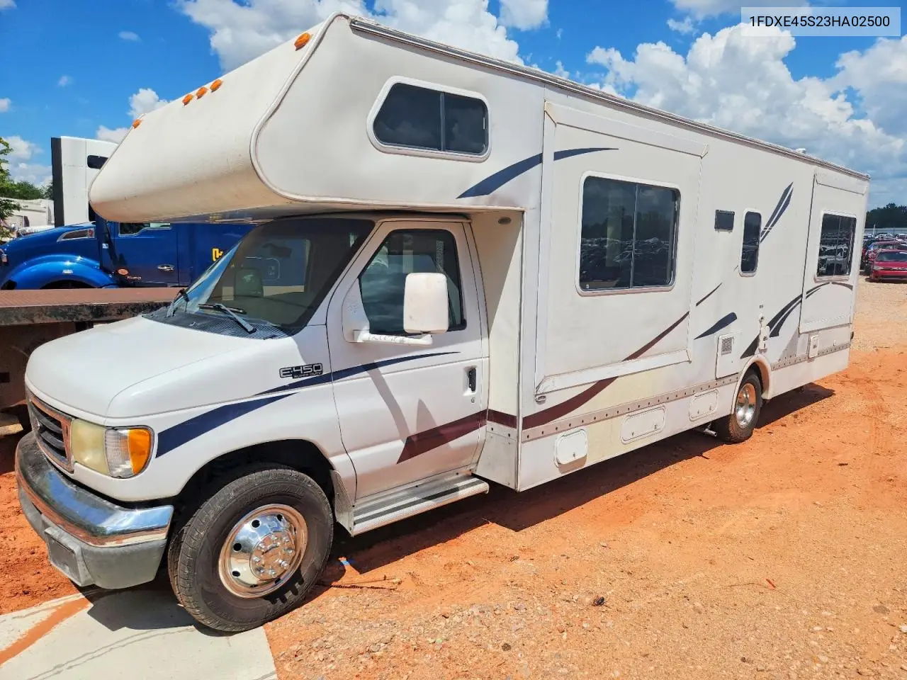 2003 Ford Econoline E450 Super Duty Cutaway Van VIN: 1FDXE45S23HA02500 Lot: 60303306