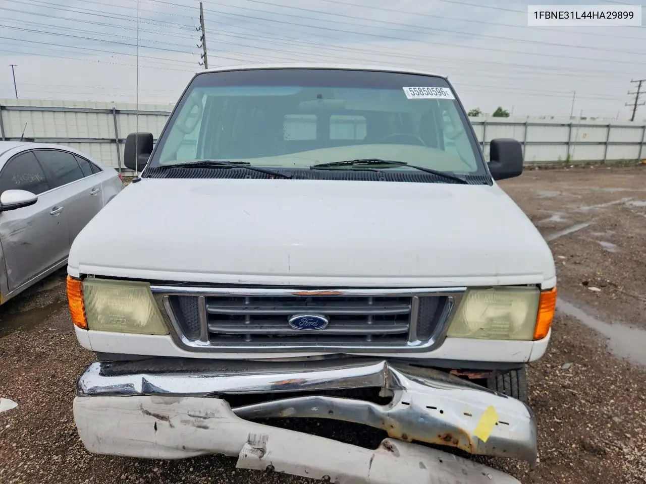 2004 Ford Econoline E350 Super Duty Wagon VIN: 1FBNE31L44HA29899 Lot: 55850596