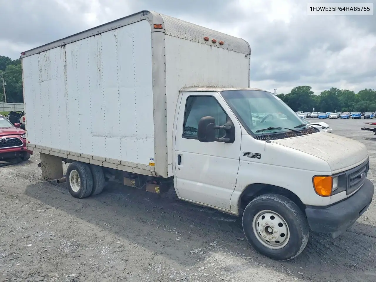 2004 Ford E350 Box Truck VIN: 1FDWE35P64HA85755 Lot: 61163706